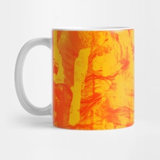 Fire grungy textured Mug